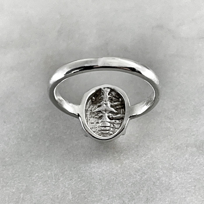 Silver Scarab Ring