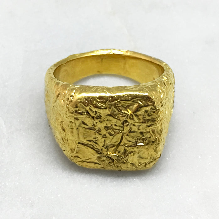 gold signet ring jewel thief brighton