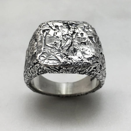 silver signet ring jewel thief brighton
