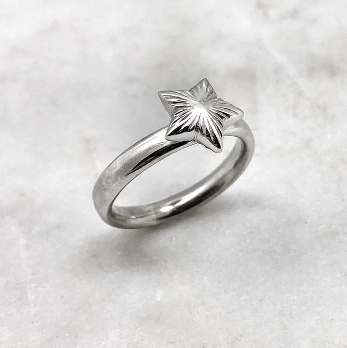 Silver Star Ring