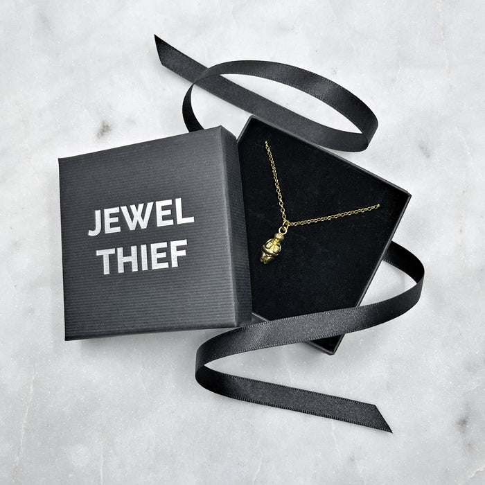 Venus Of Willendorf Necklace, Gold Necklace, Mother Goddess, Fertility Symbol