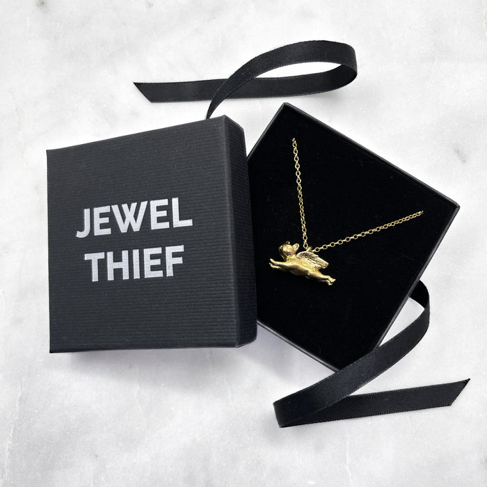 French bulldog pendant necklace jewel thief Brighton