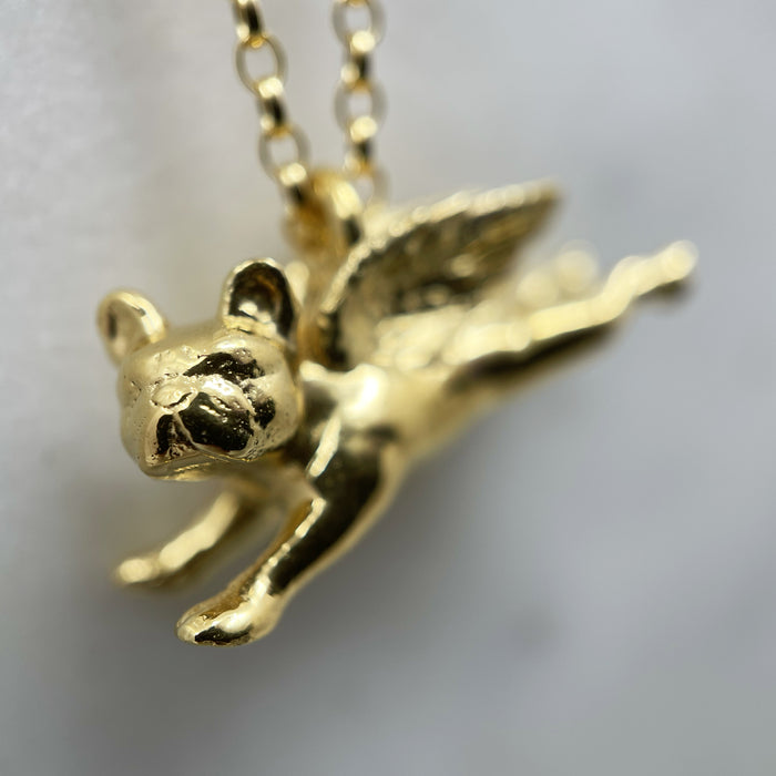 French bulldog pendant necklace jewel thief Brighton