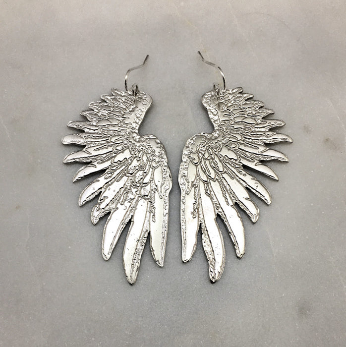Large Wing Earrings