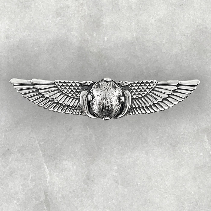 Winged Scarab Ring